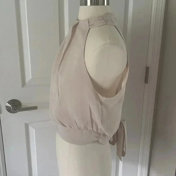 River island one sleeved open back blouse - Picture 5 of 9